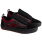 Vans Skate Old Skool Wafflecup Shoes Black Red