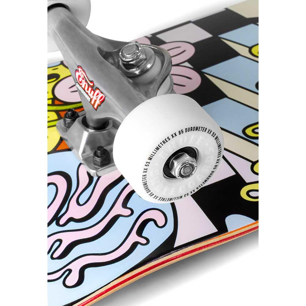 Enuff Meltworld Dazed Complete Skateboard Super Soft 85A Wheels 7.75"