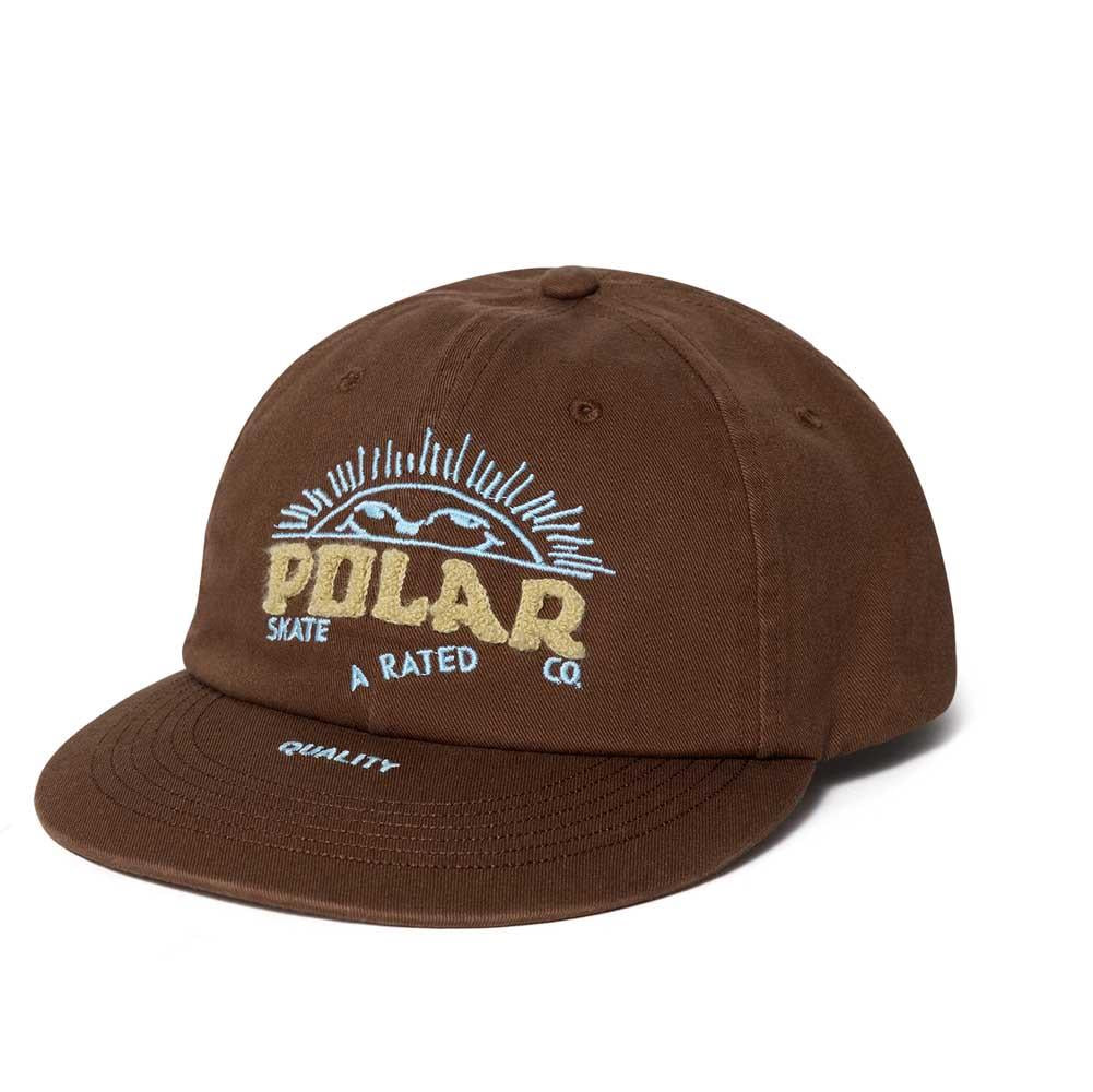 Polar Skateboards Ramy Cap Cheeky Sun Brown