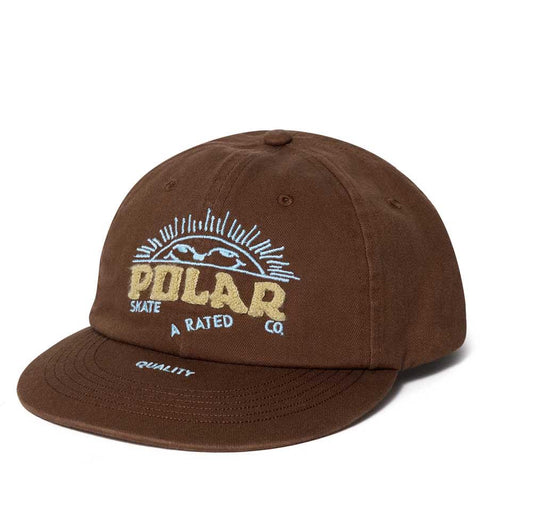 Polar Skateboards Ramy Cap Cheeky Sun Brown