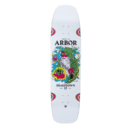Arbor Performance Skateboard Deck Shakedown 37 Curse Multi 9.25"