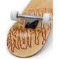 Enuff Three Tier Reloaded Complete Skateboard Natural 8" x 32"