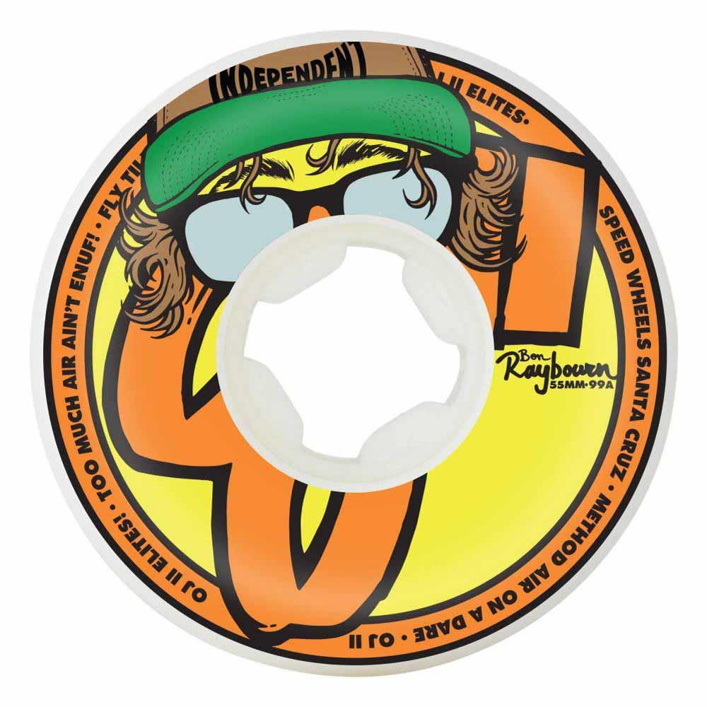 OJ Hardline Skateboard Wheels Raybourn Hat 2 Original 99a Multi 55mm