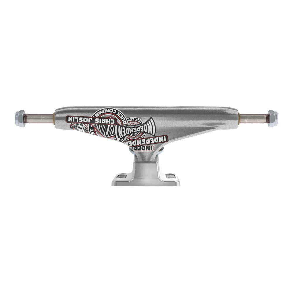 Indy Forged Titanium Skateboard Truck Chris Joslin Sticker Slap Silver 144mm 8.25"