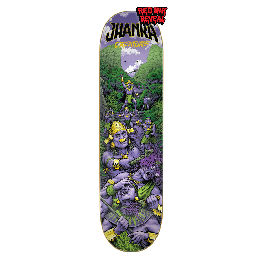 Creature Pro Skatebord Deck Gonzalez Warriors VX Deck Multi 8.38"