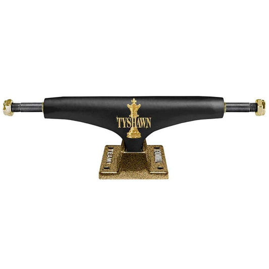 Thunder Tyshawn Endgame Pro Editions Black Gold Skateboard Trucks 148mm 8.25"