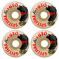 Spitfire x April Formula 4 Yuto Conical Full 54mm Skateboard Wheels Natural 99a