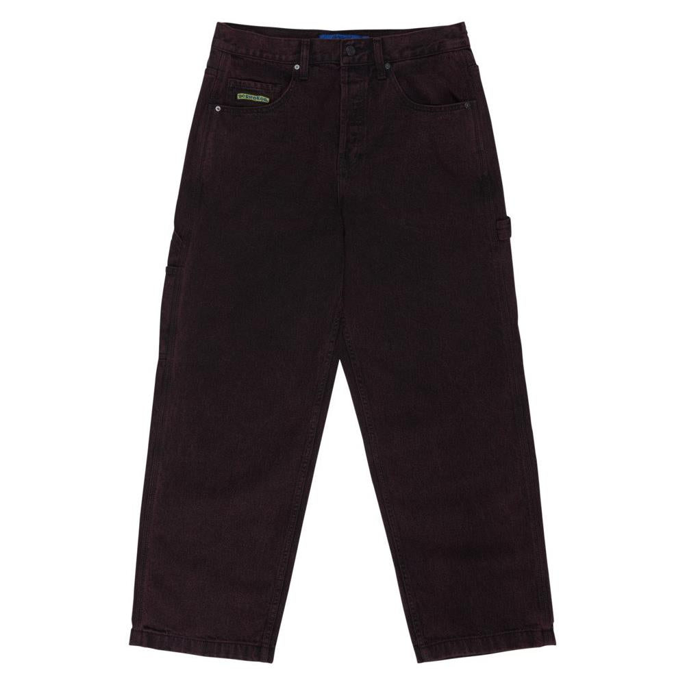 DC Shoe Co Baggy Denim Carpenter Jeans Fig Red