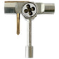 Slappy ST1 Skate Tool with Rethreader With Bearing Press Silver One Size