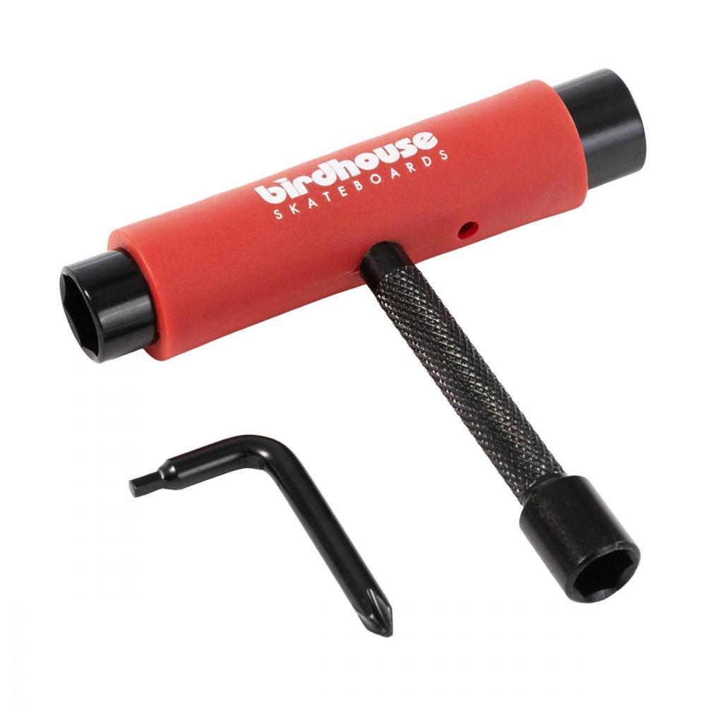 Birdhouse Skateboard Tool All In One Multi Function T Tool Red