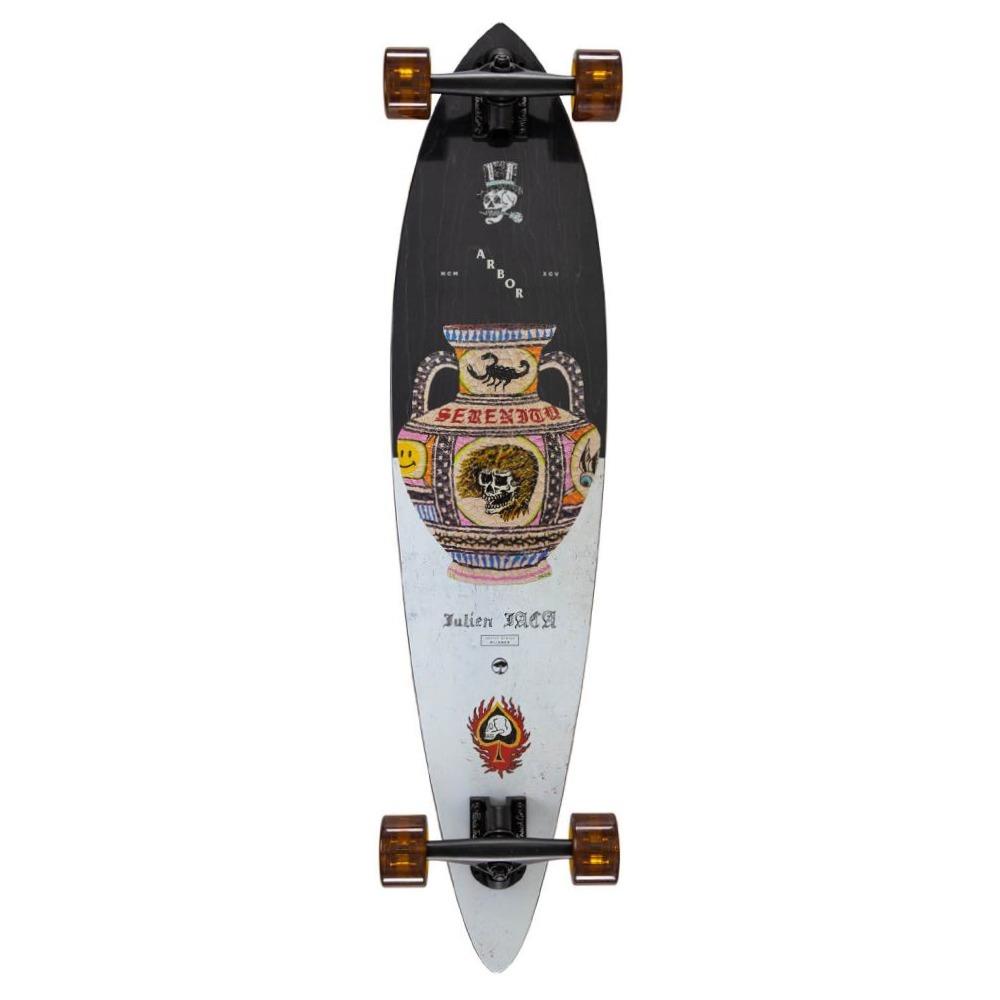Arbor Performance Complete Cruiser Skateboard Julien Jaca Fish Multi 37"