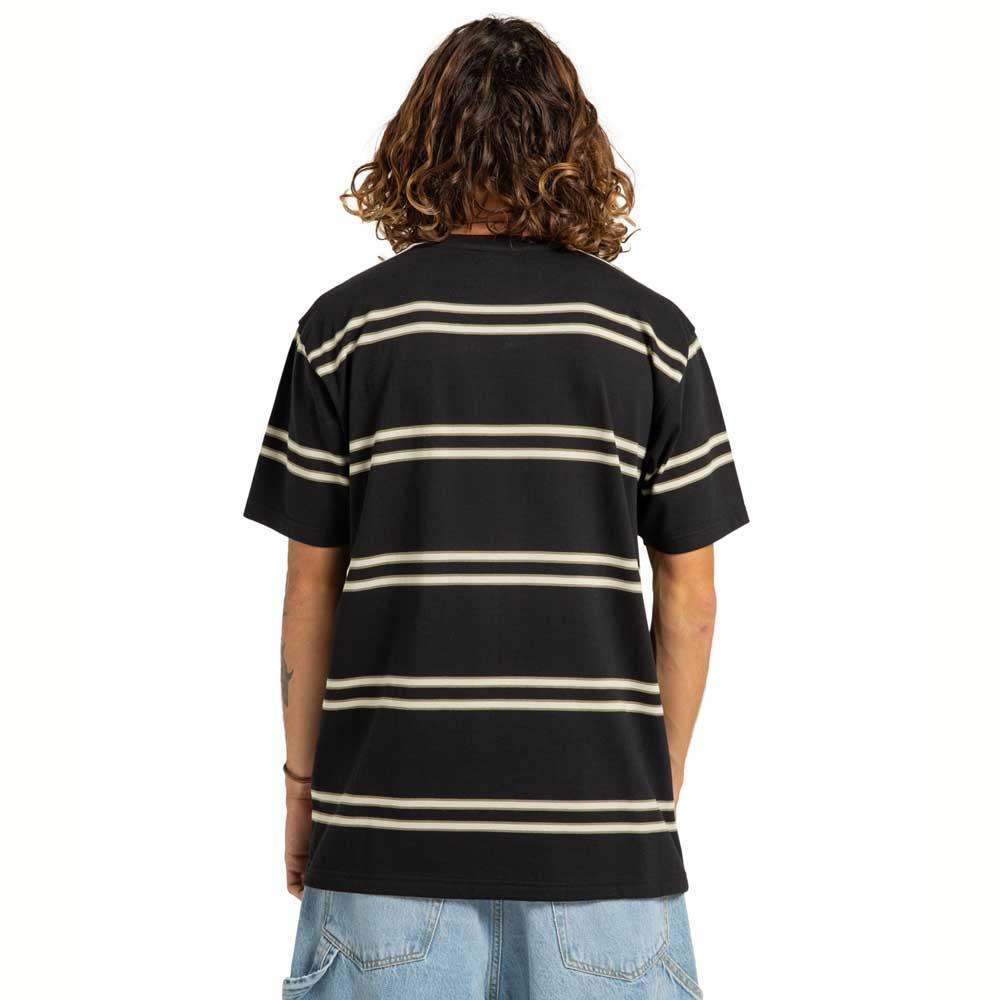 DC Shoe Co Portside Stripe Short Sleeve T-Shirt Black