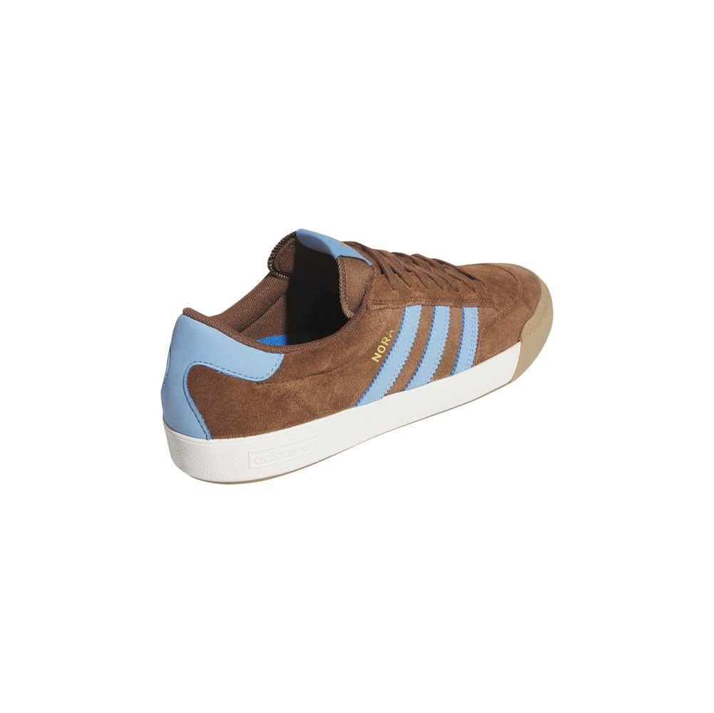 Adidas Skateboarding Nora Brown Light Blue Gum Skate Shoes
