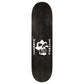Krooked Skateboards Worrest Skulls And Bolts Skateboard Deck Twin Tail Slick Green 8.3"