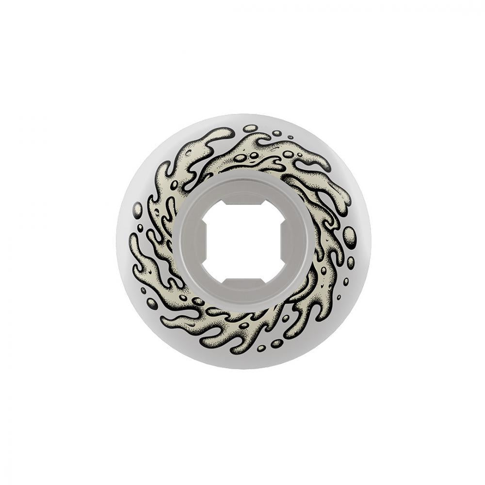 Slime Balls Wheels Sour Milk Mini Chubbies 99a White 45mm