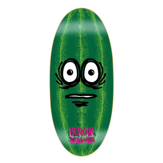 Heroin Skateboards Watermelon Egg Skateboard Deck 13.5"