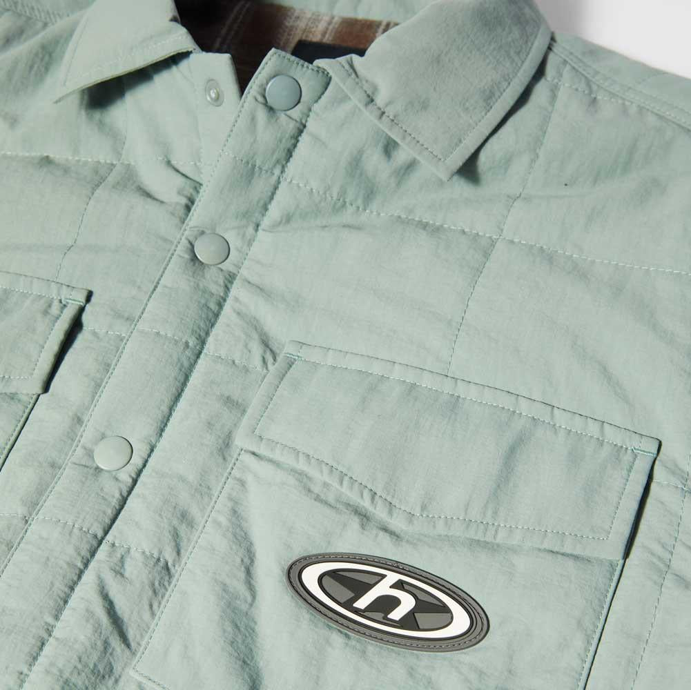 HUF Villard Shacket Steel Blue