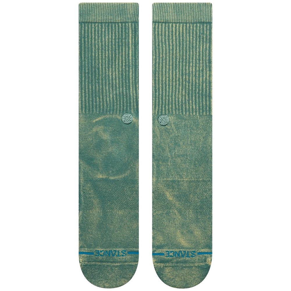 Stance Socks Icon Dyed Crew Teal UK 7-11