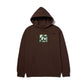 Huf H Star Pullover Hooded Sweatshirt Bison