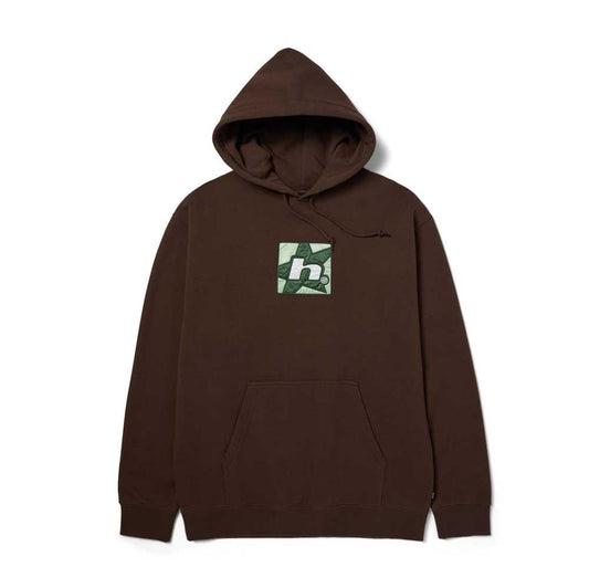 Huf H Star Pullover Hooded Sweatshirt Bison