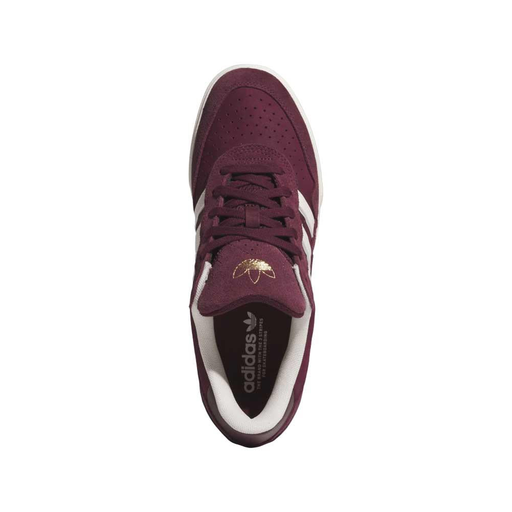 Adidas Skateboarding Tyshawn II Skate Shoes Maroon Core White Gold