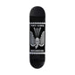 Birdhouse Pro Deck Hawk Stamp Black 8"