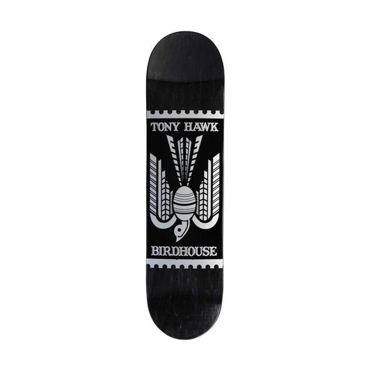 Birdhouse Pro Deck Hawk Stamp Black 8"