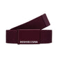 DC Shoe Co Web Belt 3 Fig Red