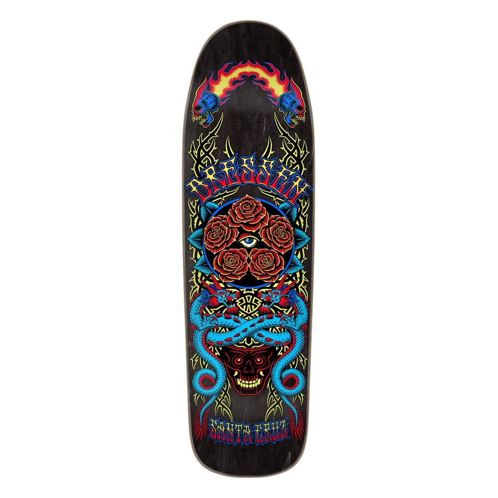 Santa Cruz Pro Dressen Rose Crew Five Pro Assorted Skateboard Deck 9.3"