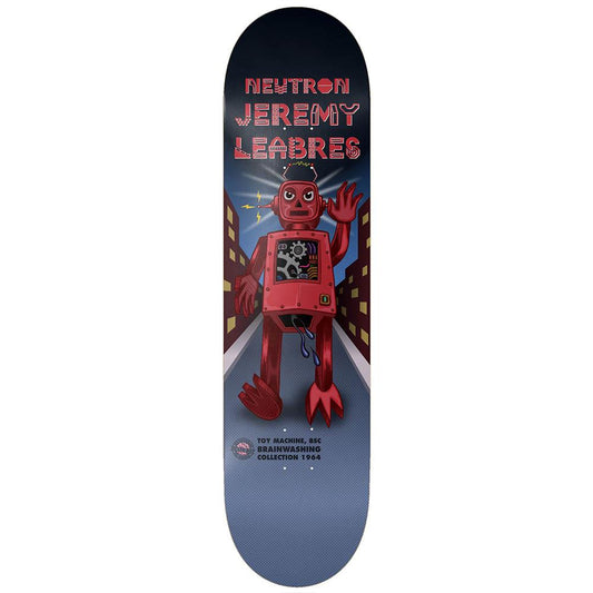 Toy Machine Jeremy Leabres Robot Skateboard Deck 8.38"
