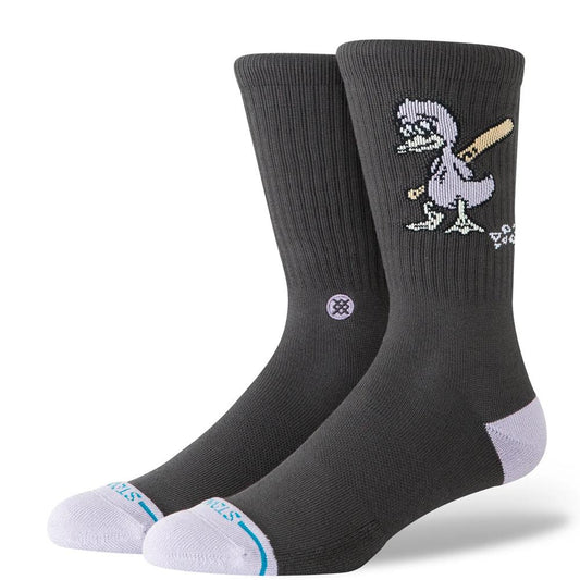 Stance Socks Lights Out Crew Charcoal UK 7-11
