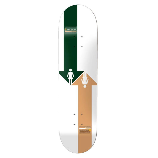 Girl Mccrank Dual Directional Skateboard Deck G069 8.25"