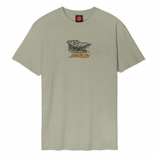 Santa Cruz T-Shirt Braun Fever Dream Stone Grey