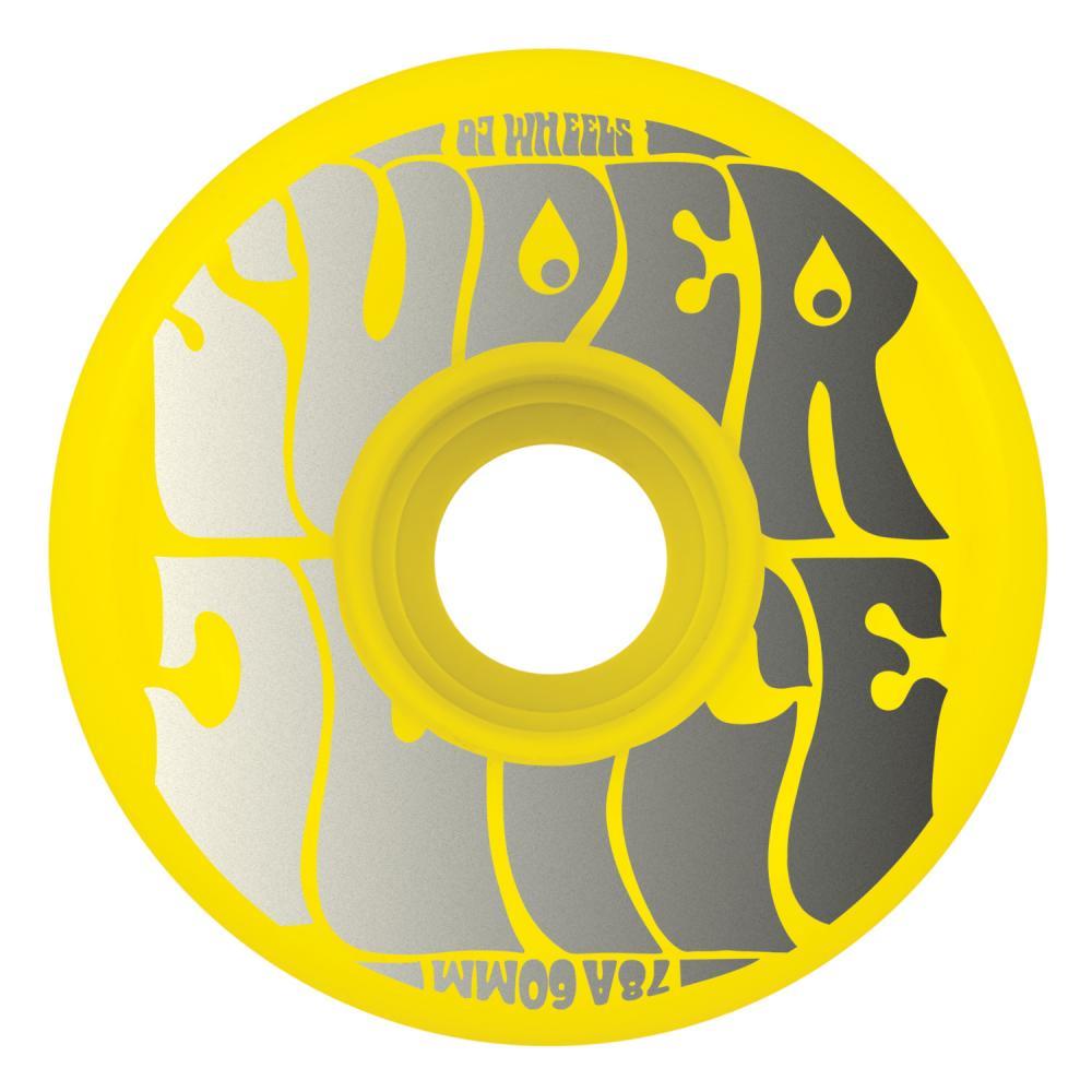 OJ Skateboard Wheels Super Juice 78a Yellow 60mm