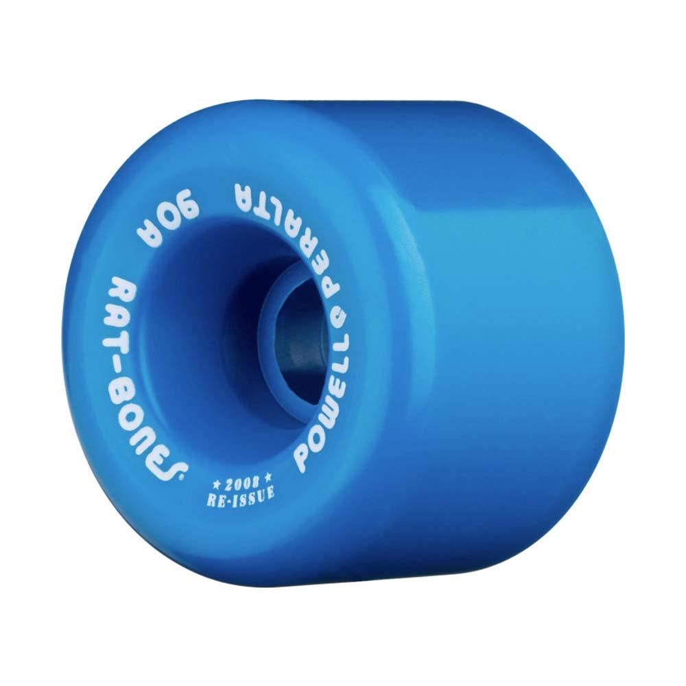 Powell Peralta Rat Bones Skateboard Wheels Blue 90a 60mm