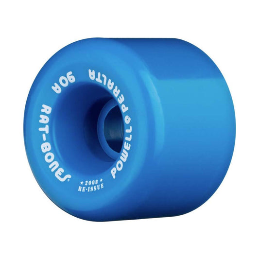 Powell Peralta Rat Bones Skateboard Wheels Blue 90a 60mm