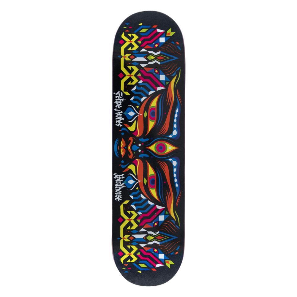 Birdhouse Pro Skateboard Deck Nunes Entities Multi 8.25"