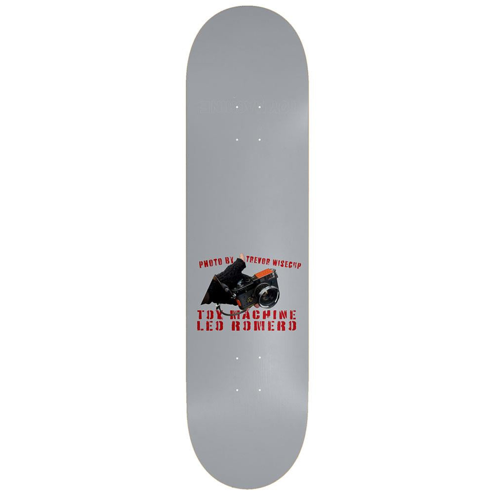 Toy Machine Skateboard Deck Leo Romero 'Wisecup' 8.25"