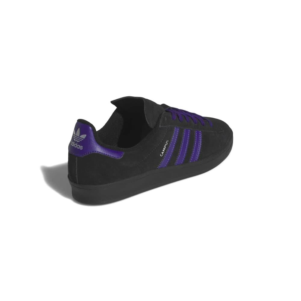 Adidas Campus ADV Collegiate Purple Core Black Silver Metallic Skate Shoes