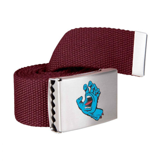 Santa Cruz Skateboards Screaming Mini Hand Belt Dark Cherry One Size Adult