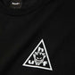 HUF X Spitfire Sticker TT Short Sleeve T-Shirt Black