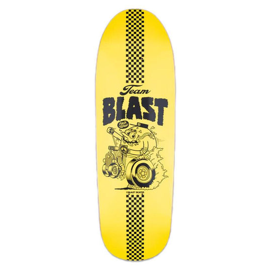 Blast Team Blast Skateboard Deck Custom Shape 9.75"