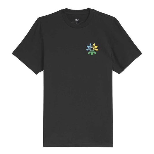 Adidas Skateboarding Pinwheel Trefoil T-Shirt Black