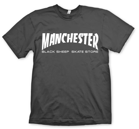 Black Sheep Manchester T-Shirt Charcoal Grey
