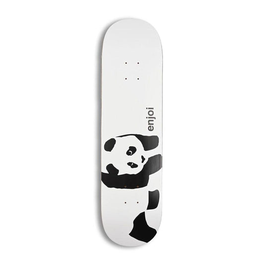 Enjoi Whitey Panda R7 Skateboard Deck White 8.25"