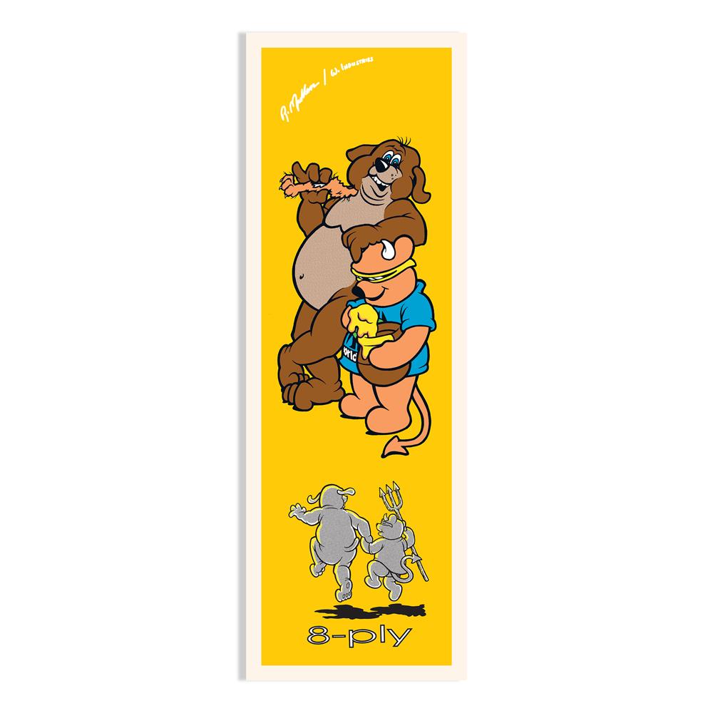 World Industries 1 Of 100 LTD Edition Signed Certificate Rodney Mullen Bear Screen Printed Deck Multi 7.375'