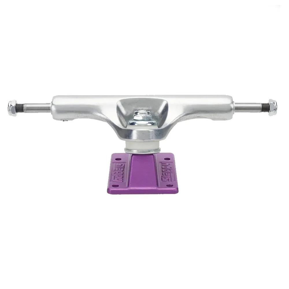 Slappy ST1 Skateboard Trucks Hollow Lights Purple 8"