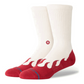 Stance Heating Up Crew Socks Red Large Uk7-11