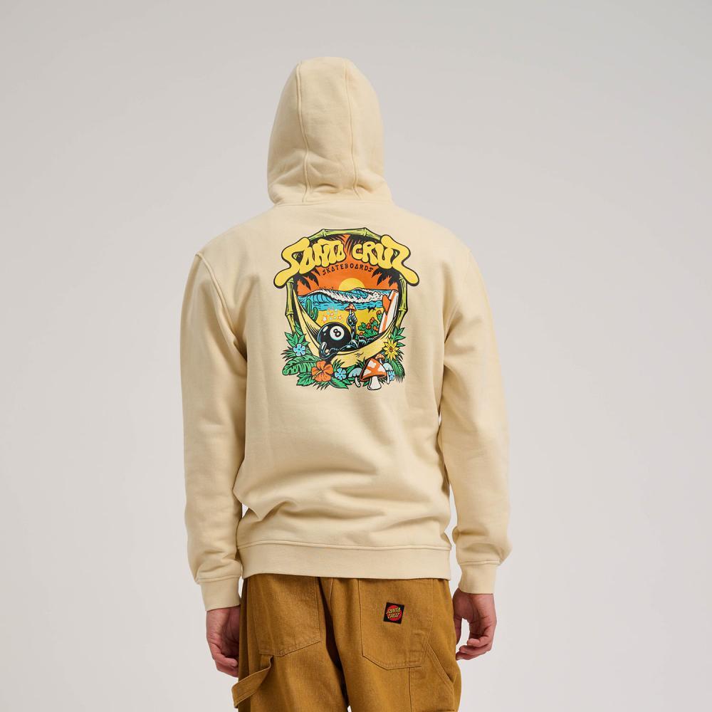 Santa Cruz Hood Winkowski 8Baller Trip Hooded Sweatshirt Blond Wood