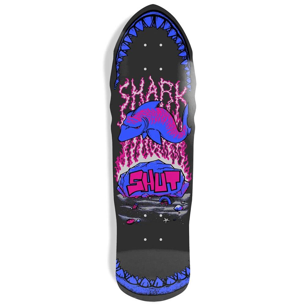 Heritage Shut Speed Shark EX7 Skateboard Deck Fluorescent 9"